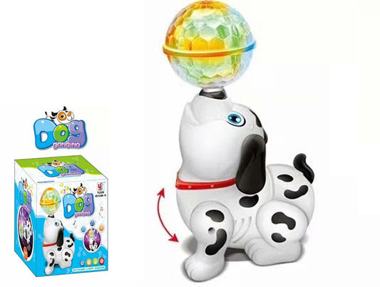 Dancing Dog Toy Circus Tricks with Light and Music