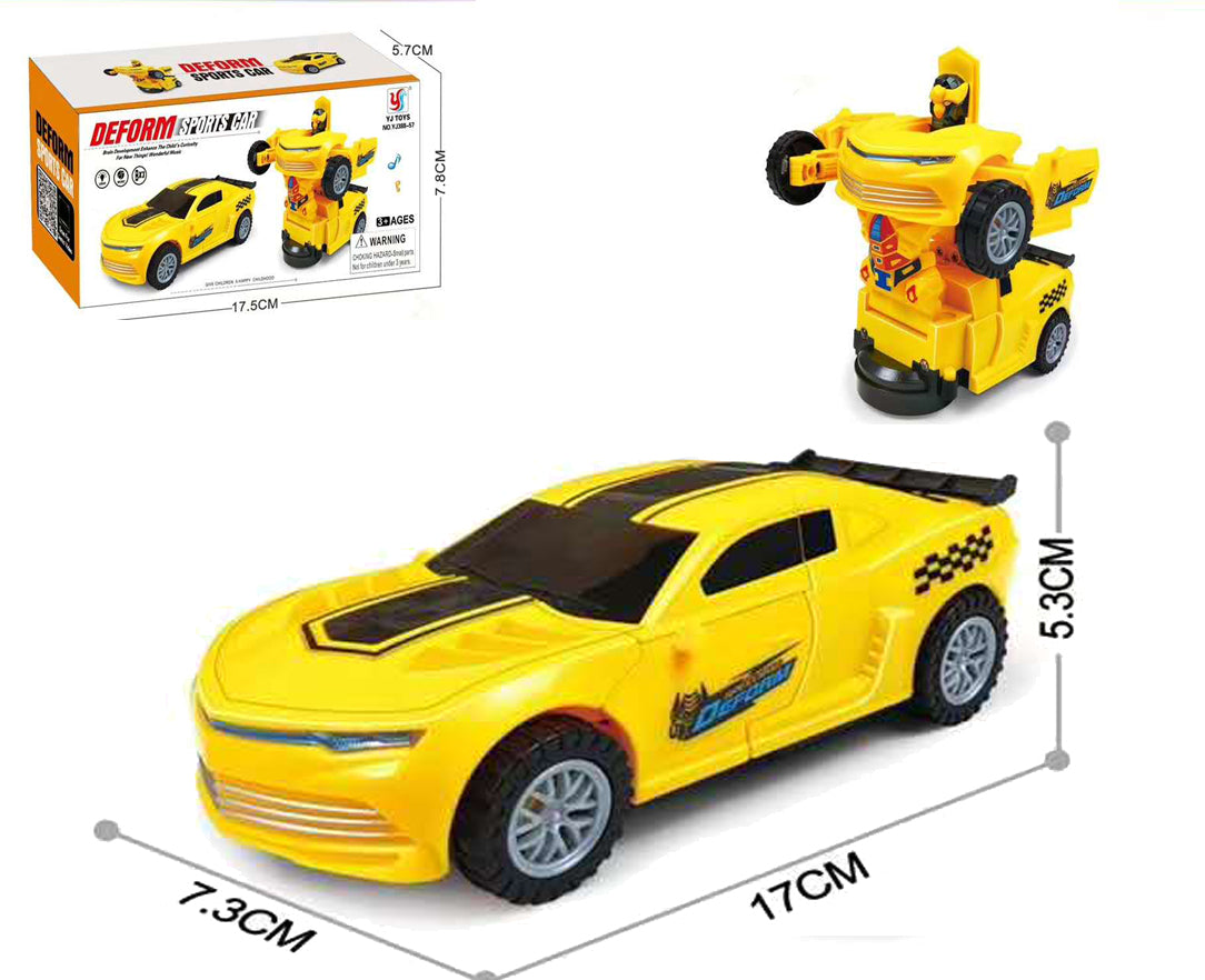 Deformation Robot Sports Car New Model