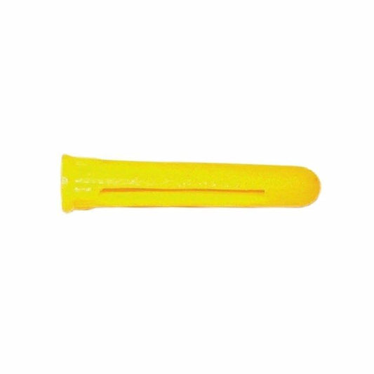 Value Pack Yellow Wall Plugs 2.5cm 0129