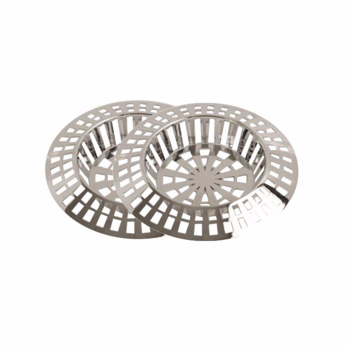 Value Pack Sink Strainers Chromed 1 1 2'' Pack Of 2