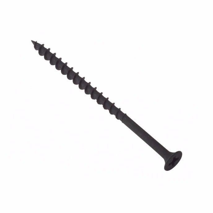 4.0 X 60 Timber Decking Wood Screws Green 2 Part Plating Pack Of 12 Diy