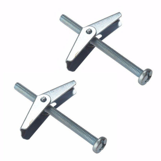 Spring Toggle Plasterboards Fixings And Screws M5 X 50 Pack Of 2 Diy 0099