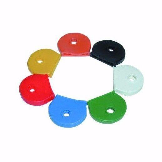 8 x Coloured Key Covers, Ideal for Identifying & Labelling Keys 3202