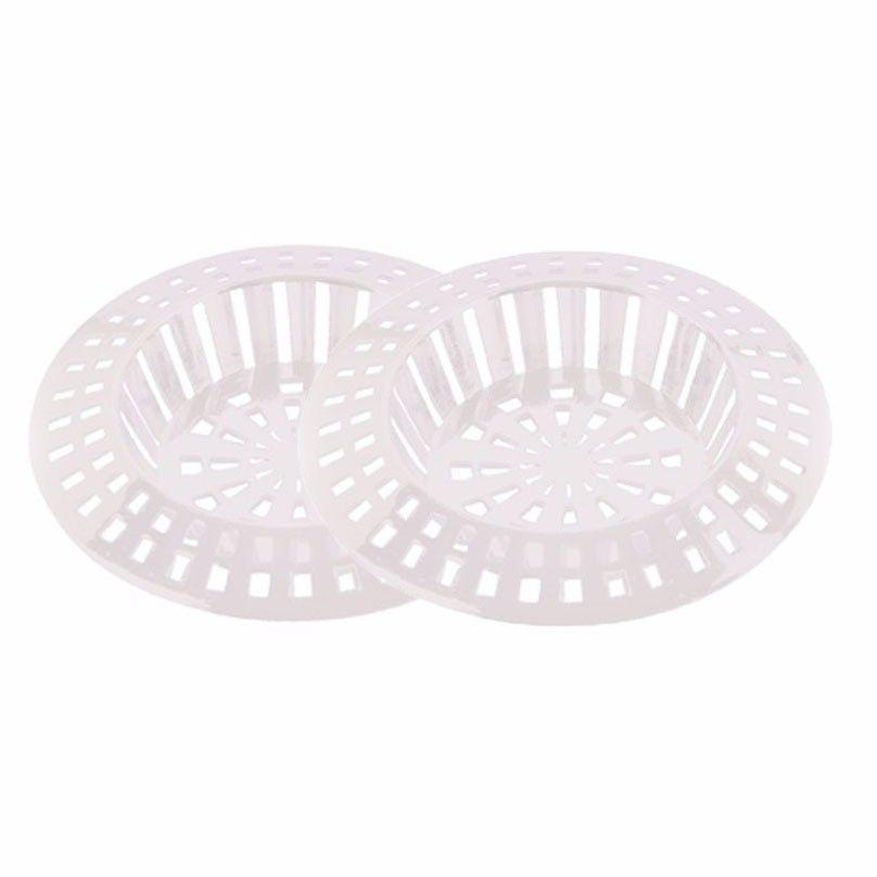 Value Pack Of 2 Plastic Sink Strainers White 1 1 2'' Home Diy (Large Letter Rate)