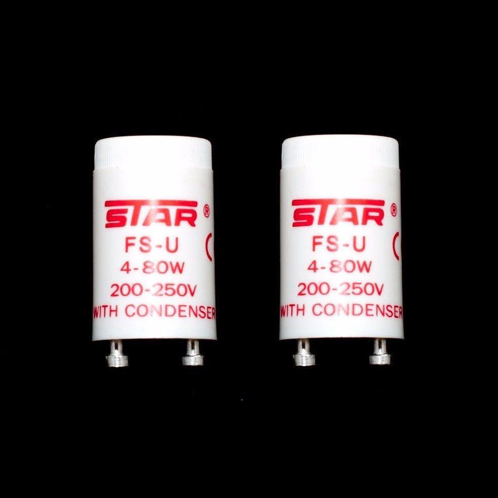 Value Pack Of 2 Starter Switches 80 Watt Diy Home
