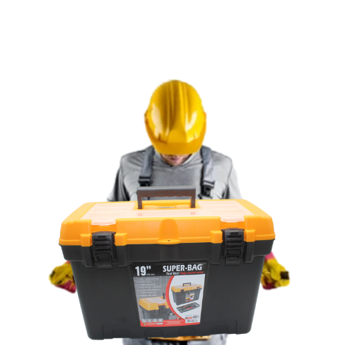 Mega Tool Box 19" With Carry Handle Diy Home Asr2080