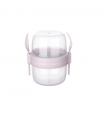 TTZ Take 'N' Gg Muesli Container 800ml Mixed Colours Random Sent AP9452
