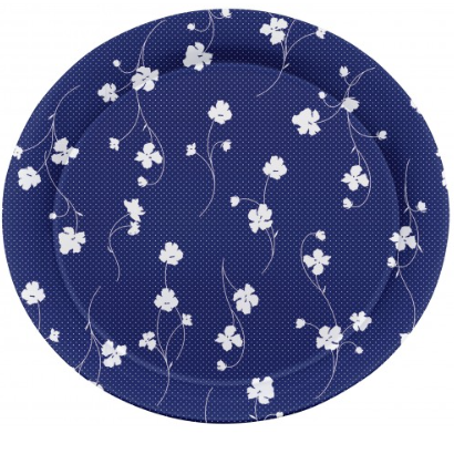 Melamine Round Serving Tray 28 cm Assorted Designs ALB1810