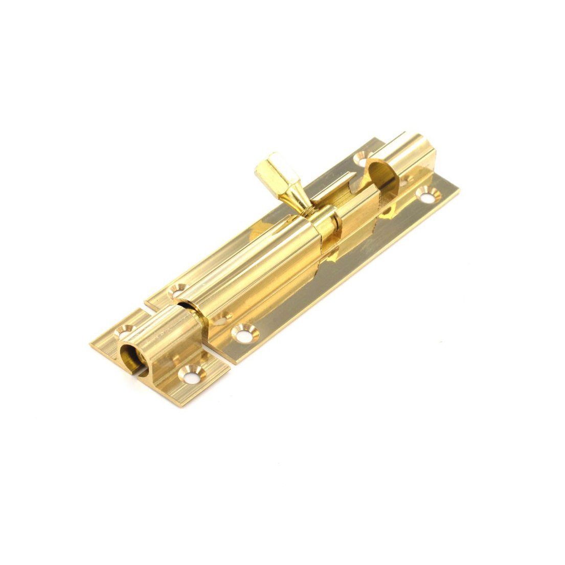 4'' Straight Door Bolt Brass Diy Home 5249