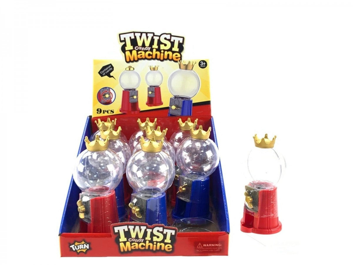 Twist Machine With Candy (Box Of 9)