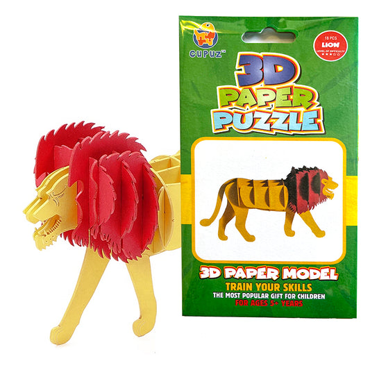 Lion 3D Puzzle Model Kit