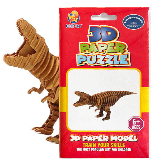 T Rex Dinosaur 3D Puzzle Model Kit