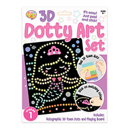 Mermaid Dotty Art Kit