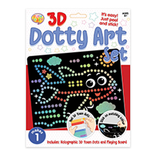 Aeroplane Dotty Art Kit