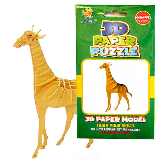 Giraffe 3D Puzzle Model Kit