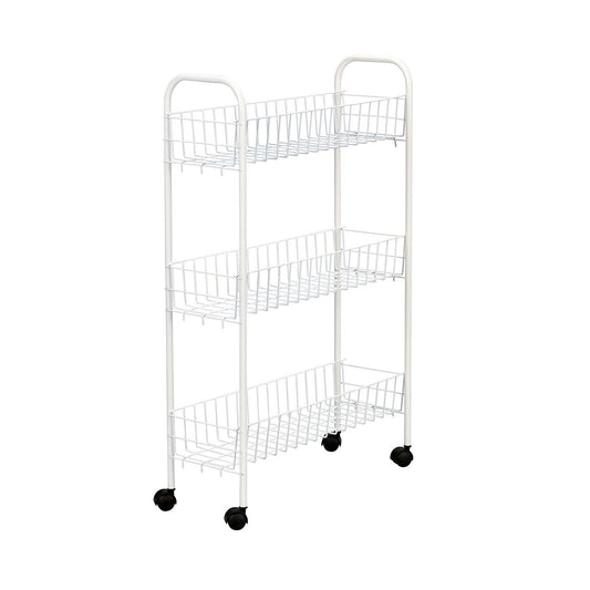 Metal 3 Tier Fruit And Vegetable Kitchen Storage Rack 32 x 62 cm 0291