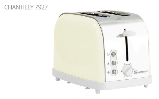 SQ Professional Dainty 2 Slice Toaster 900W Chantilly 7927