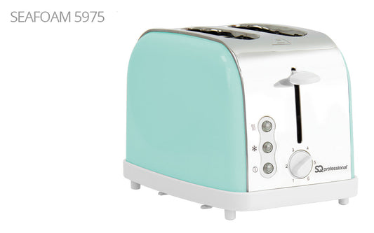 SQ Professional Dainty 2 Slice Toaster 900W Seafoam 5975
