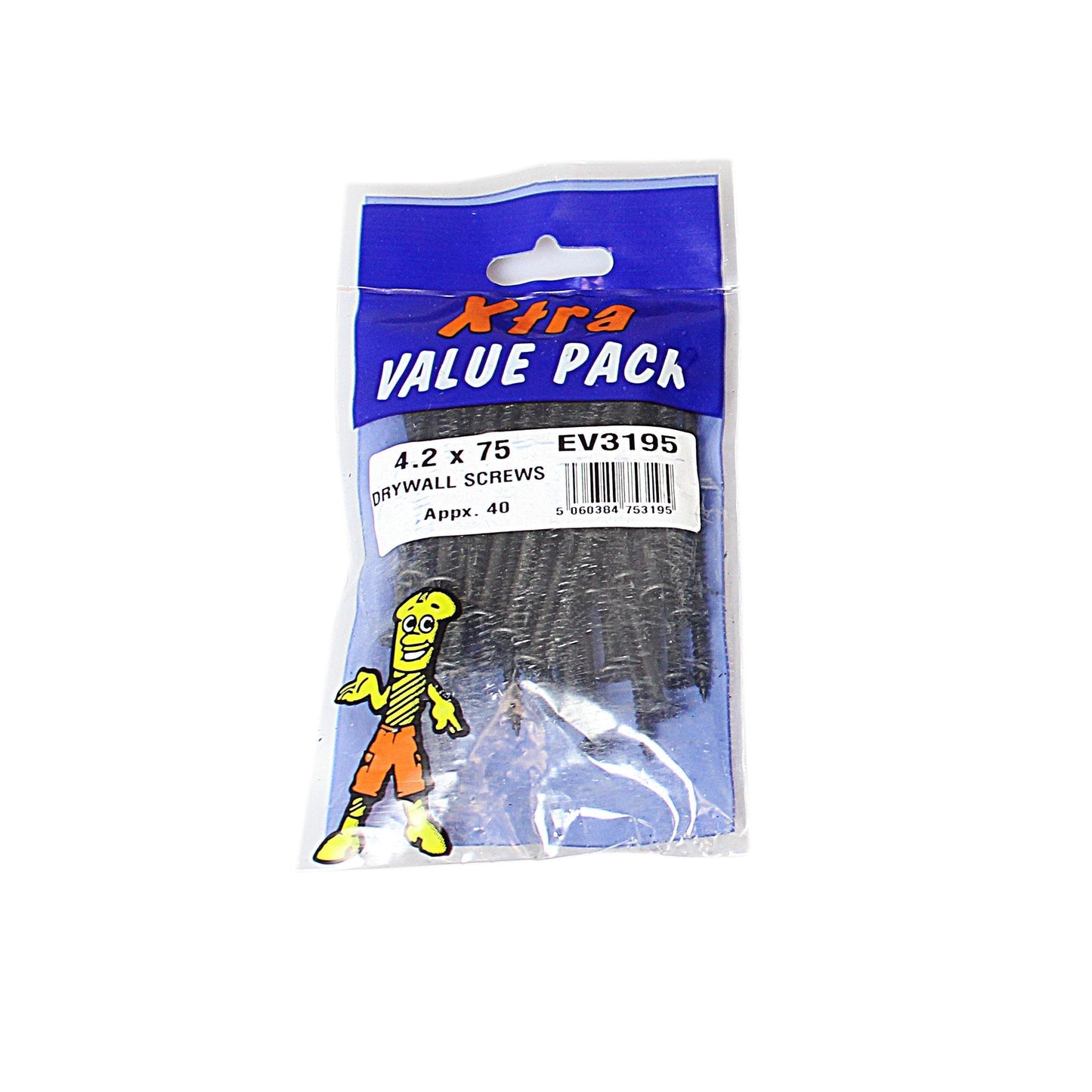 4.2 x 75  Dry Wall Screws Xtra Value 5319 Diy