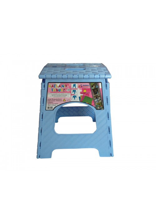 Saral Plastic Folding Stool No.2 Assorted Colours 4014 S2014