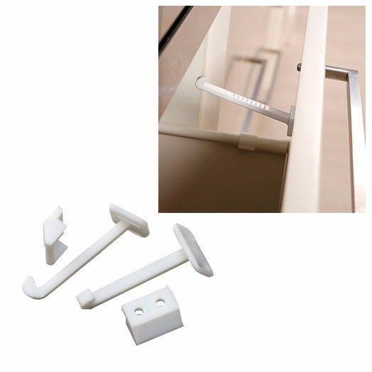 Child Safety Catches For Cupboards & Drawers, Pack of 3 03103