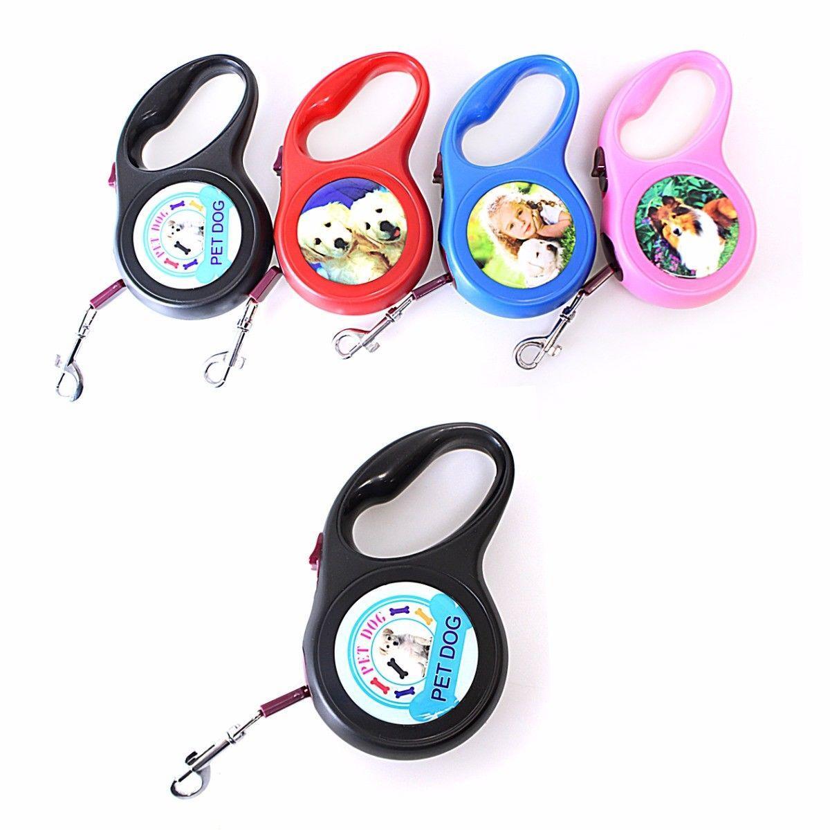 Retractable Dog Pet Lead Training Walking Leash 3M Assorted Designs And Colours
