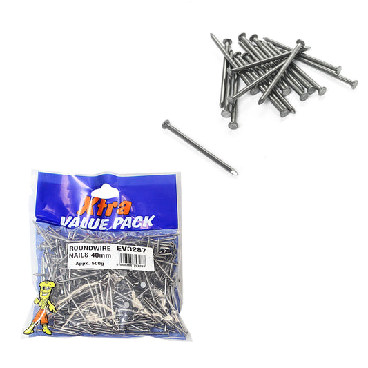 40mm Round Nails Xtra Value Diy 3287