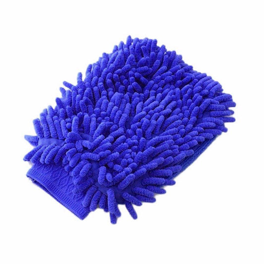 Car Valeting Polishing Cleaning Microfibre Washing Mitt Glove Cloth 22 cm Assorted Colours 2046 A