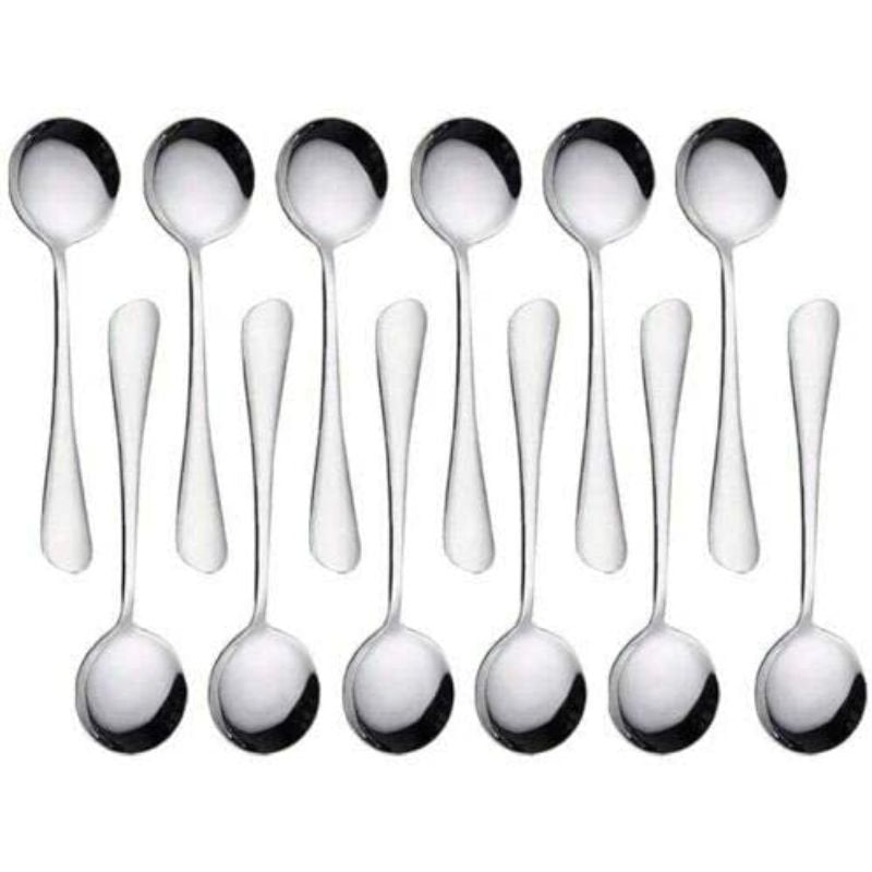 Soup Spoon Stainless Steel Cutlery Spoons Set