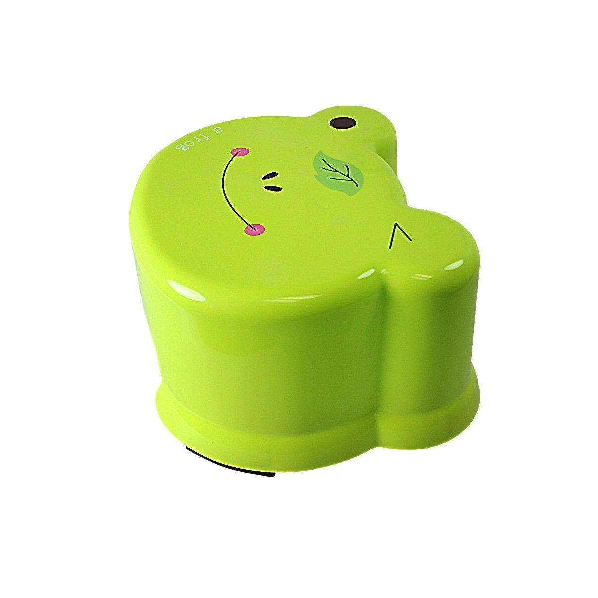 Plastic Mini Stool with Animal Face Print 12 x 18 cm Assorted Designs 3227