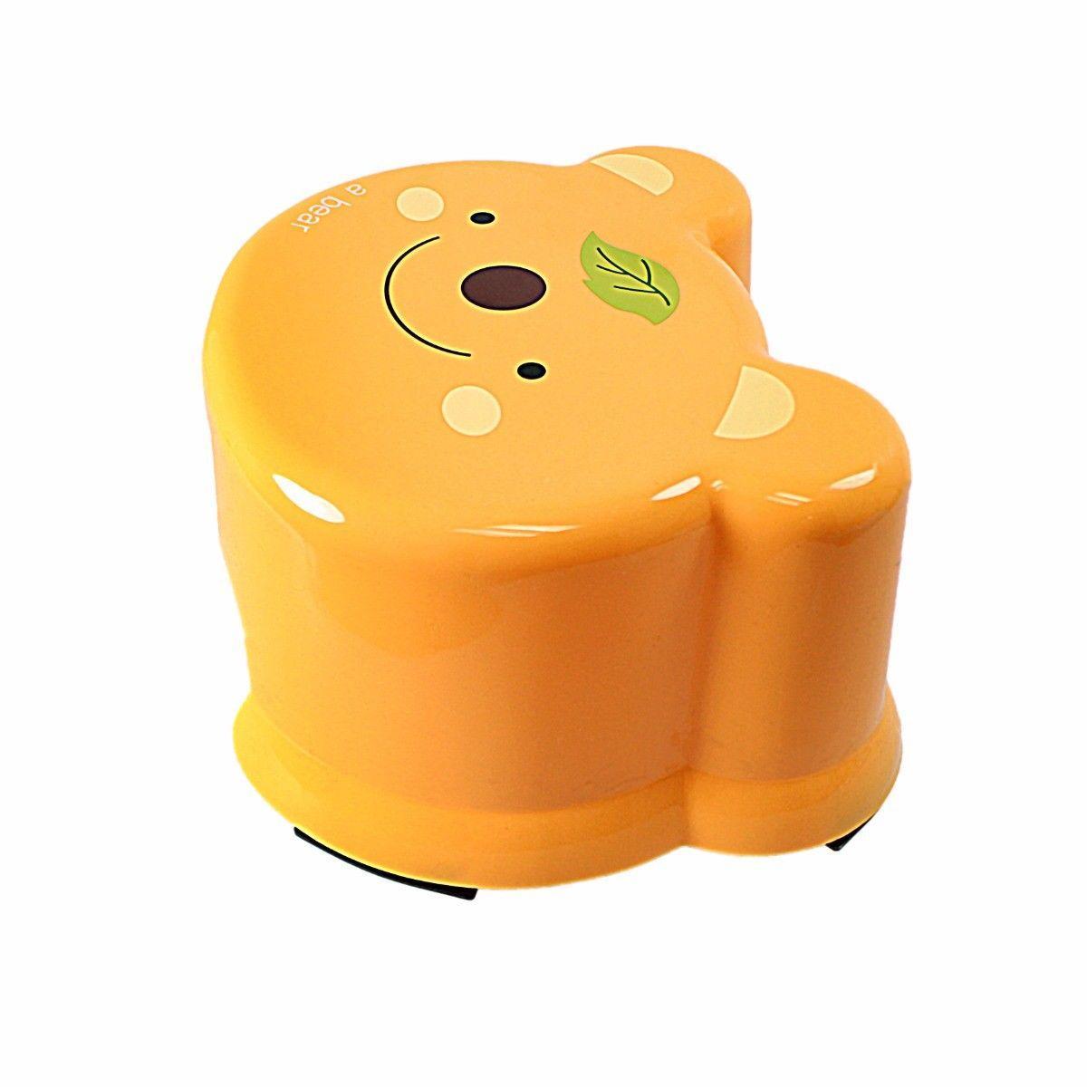 Plastic Mini Stool with Animal Face Print 12 x 18 cm Assorted Designs 3227
