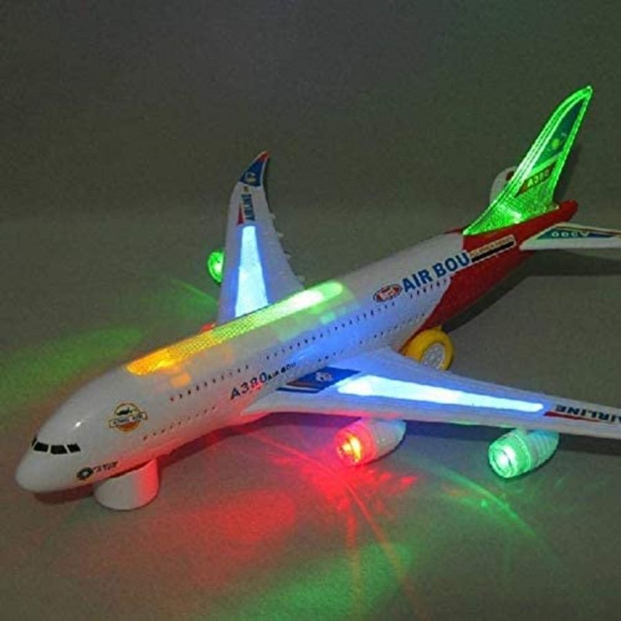 Airbus Toy Aeroplane Model A380 with Sound & Lights