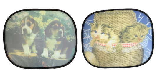 Children's Car Window Shade Blind 45 cm Assorted Designs 4295