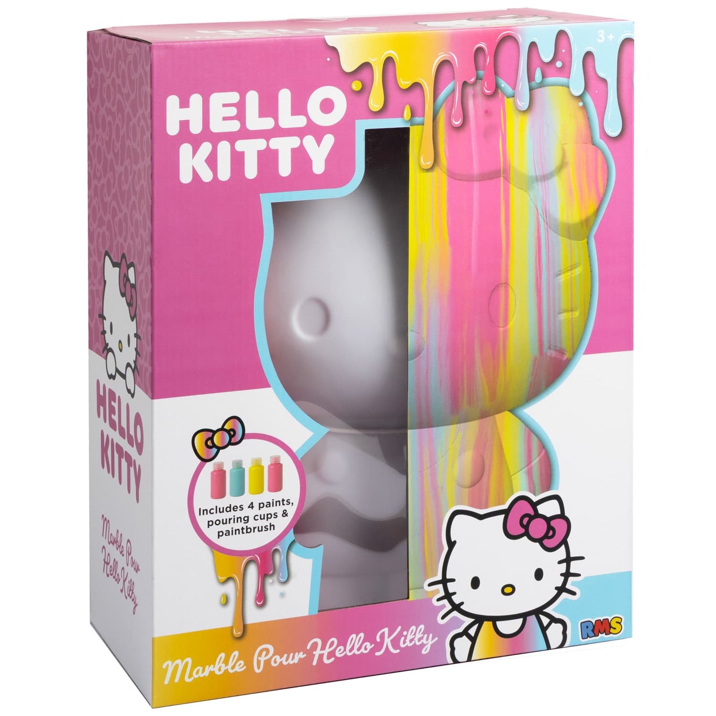 Marble Paint Pour Hello Kitty Craft Kit