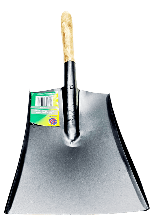 Galvanised Steel Shovel with Wooden Handle 48 x 17 cm ST80056