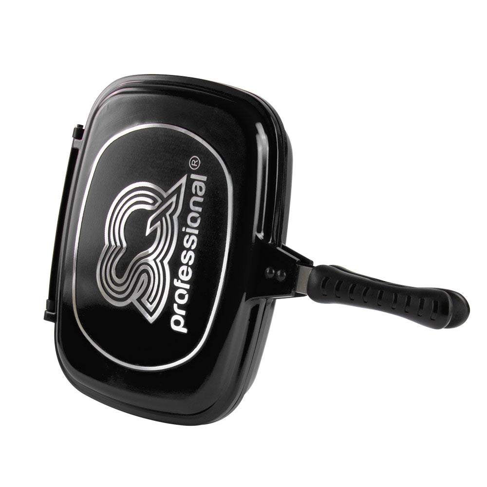 Sq Professional Nea Diecast Double Sided Magic Pan Nera Black
