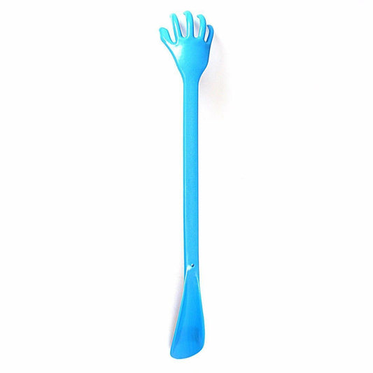 Plastic Shoe Horn and Back Scratcher 50 cm Assorted Colours 4358