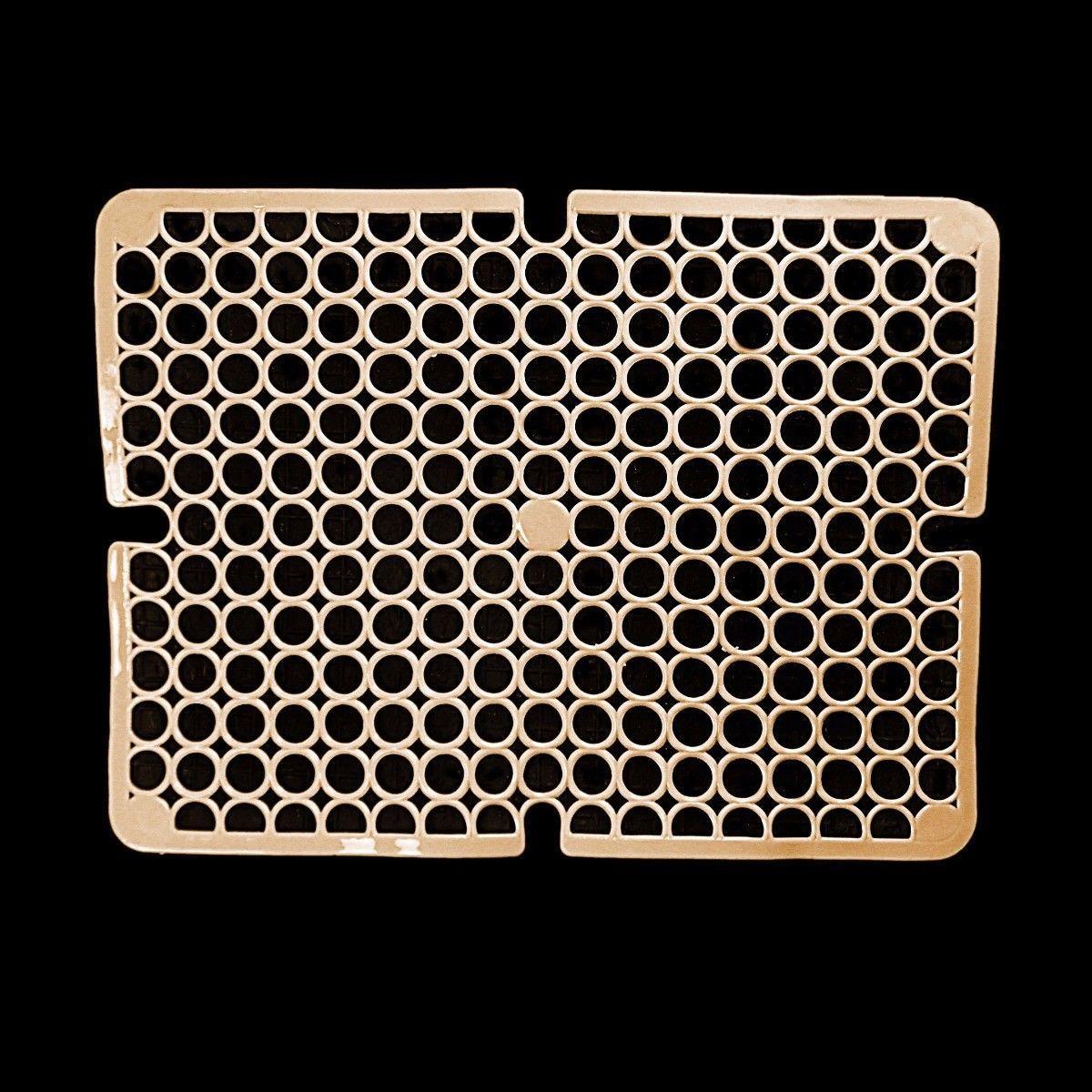 Square PVC Plastic Sink Mat with Circle Pattern 29 x 29 cm Assorted Colours 6995