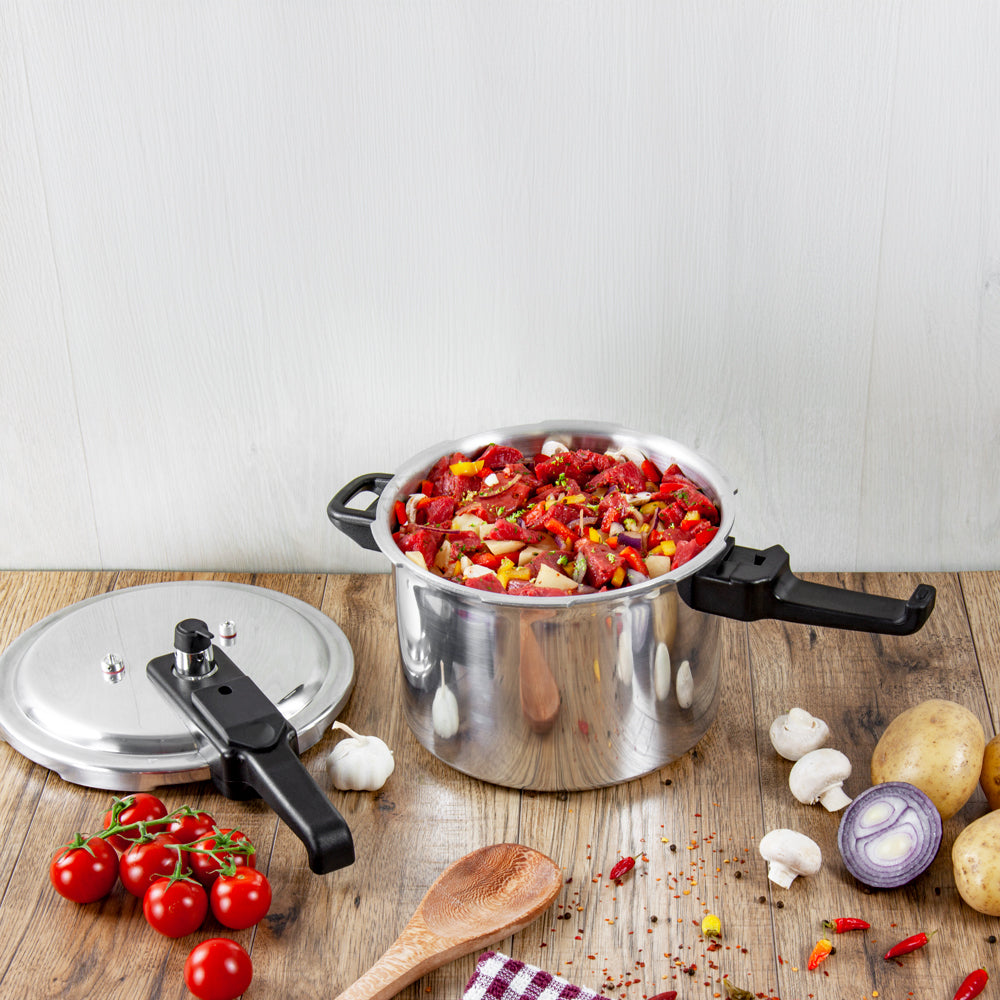 Sq Professional Aluminium Pressure Cooker 9 Litre
