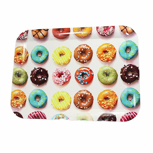 Plastic Serving Tray 30 x 22 cm Assorted Designs 4291
