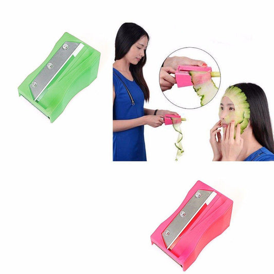 Giant Plastic Fruit and Vegetable Sharpener Peeler 8 cm Assorted Colours 3247