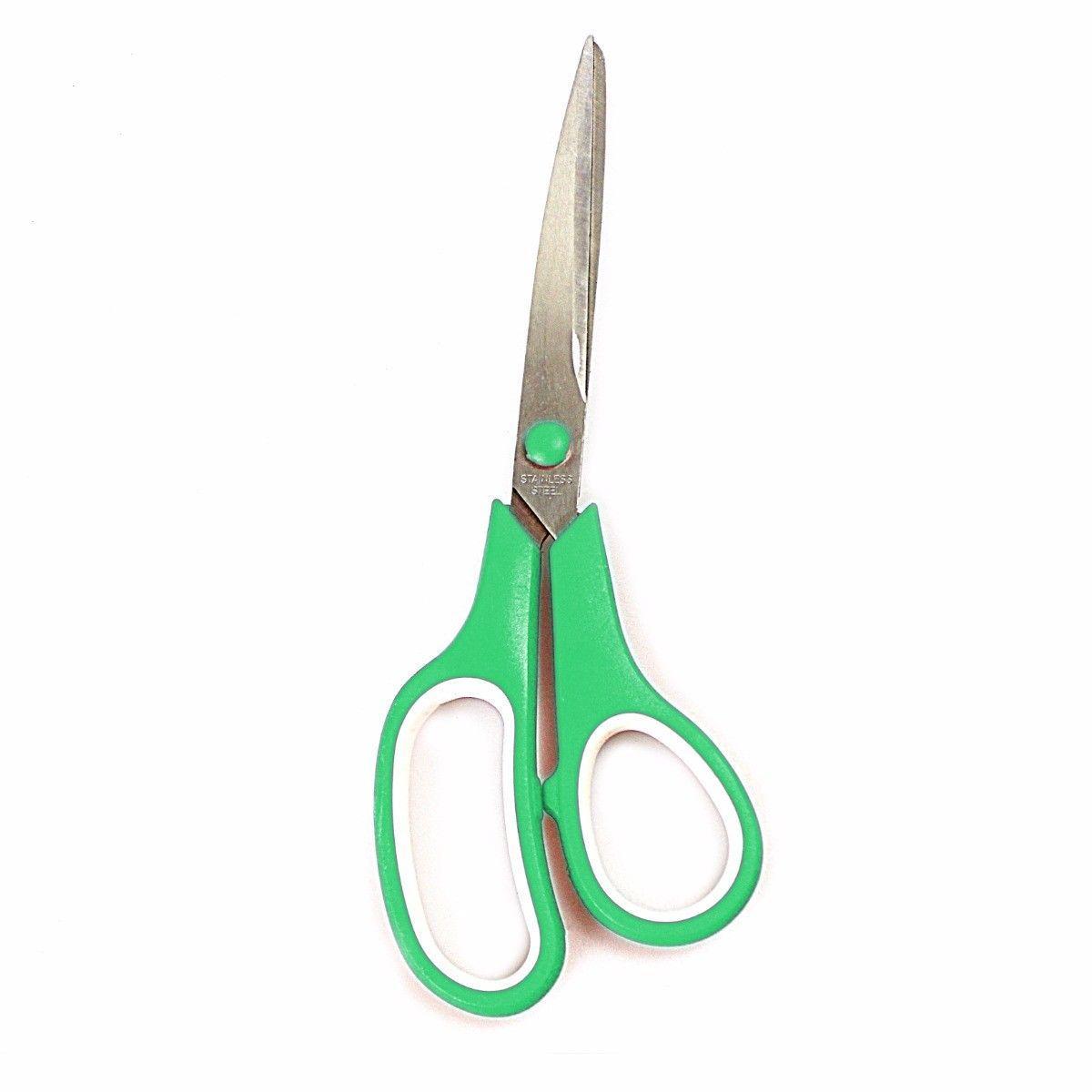 Stainless Steel Comfortable Abs Scissors Assorted Colours