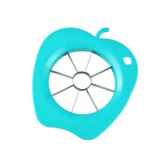 Assorted Colour Apple Slicer Cutter Plastic Sharp Metal Blade Kitchen 1052