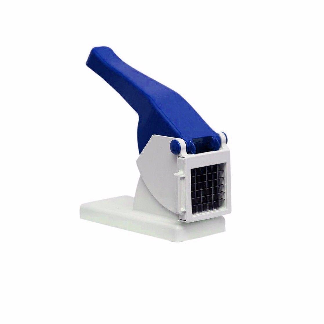 Plastic Potato Vegetable Chipper Cutter White 23 x 16 cm 0671