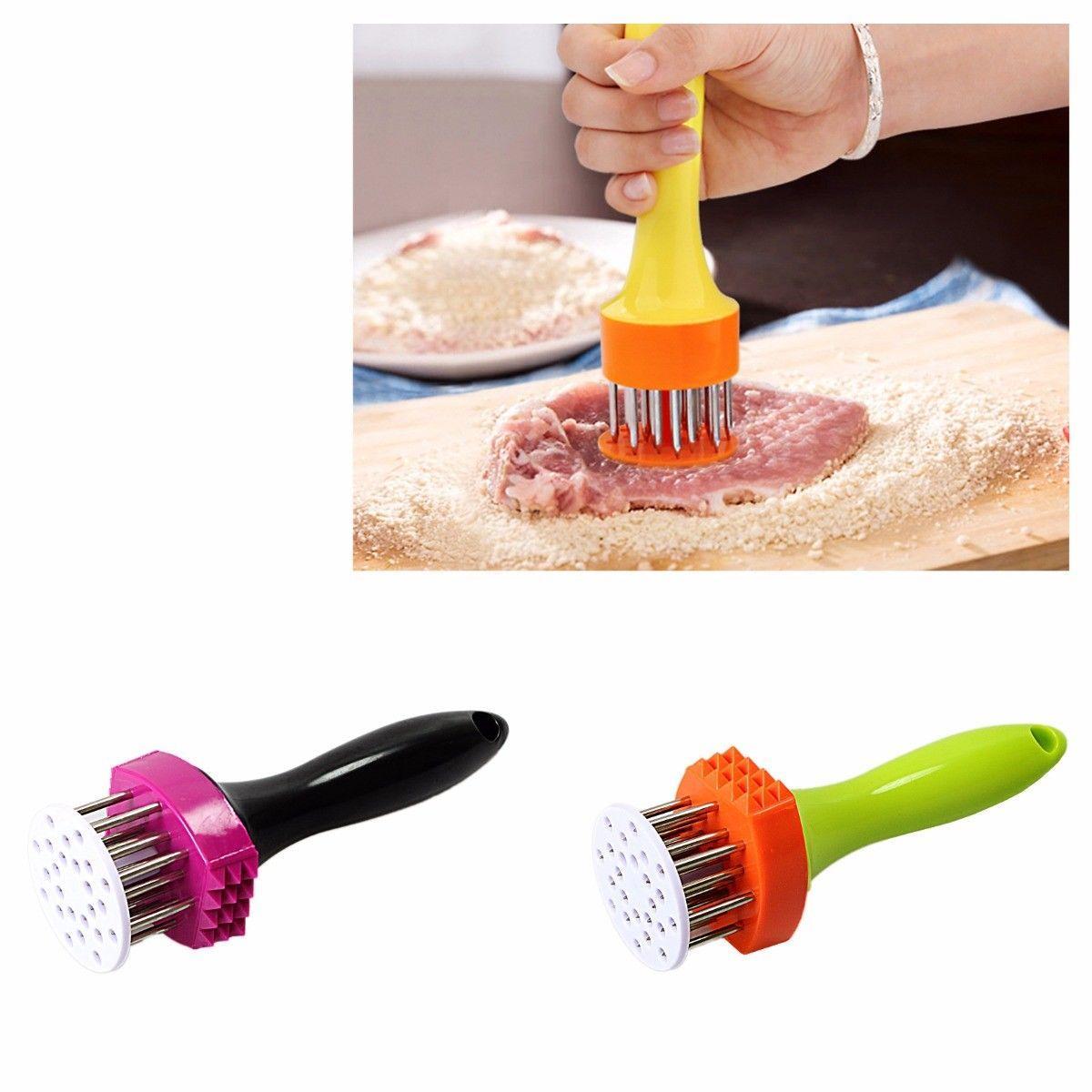 Professional Stainless Steel Kitchen Meat Needle Meat Tenderizer Cooking/Steaks 1041