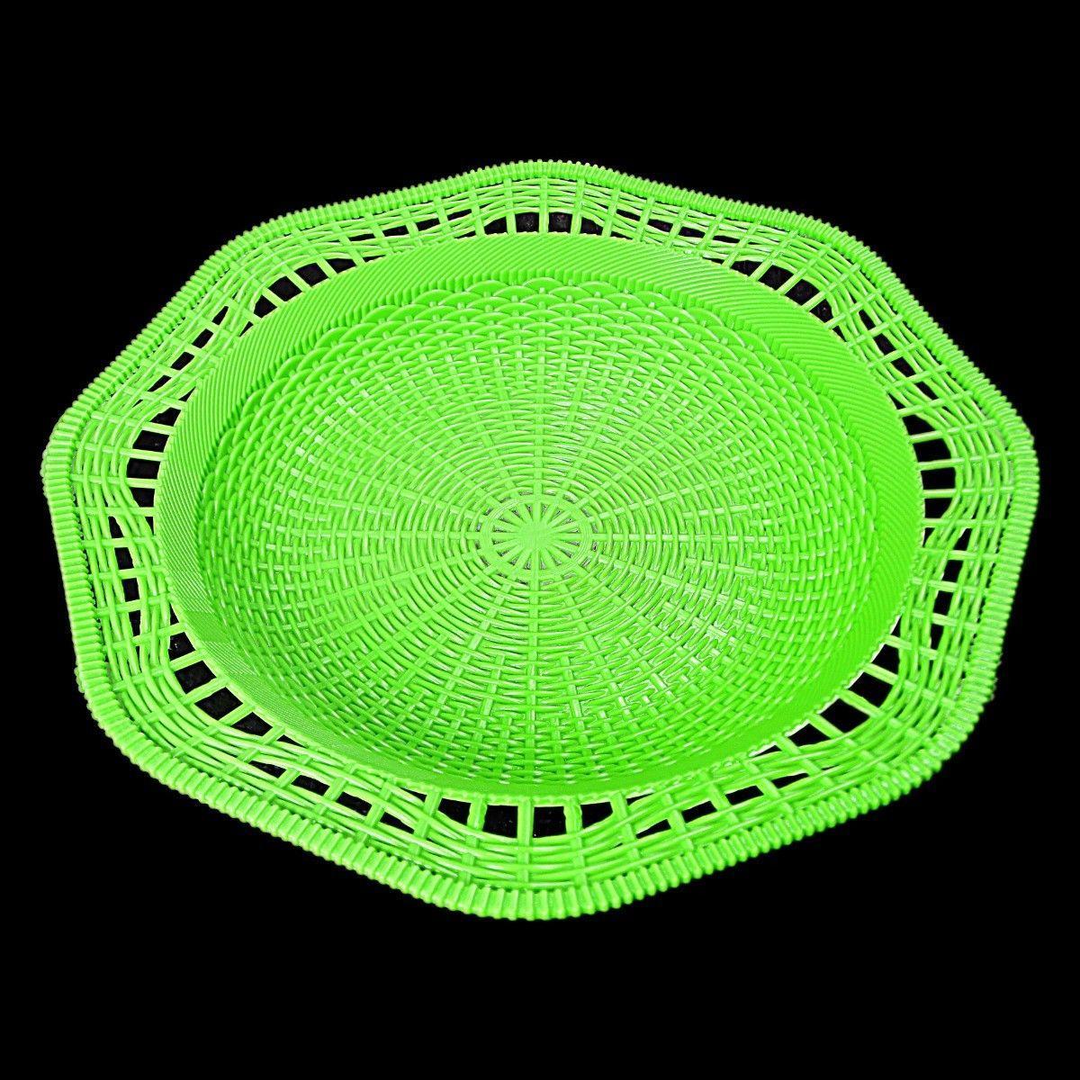 Plastic Tray 28 cm Assorted Colours 3138