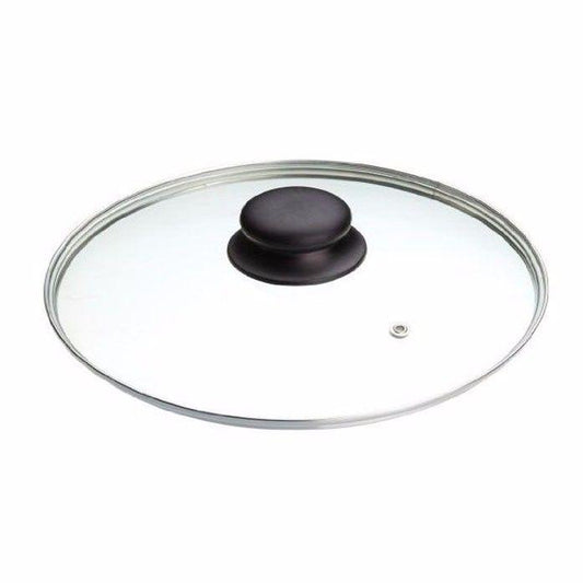 28 cm Clear Glass Pan Lid With Knob Replacement Pan Lid 0788 A