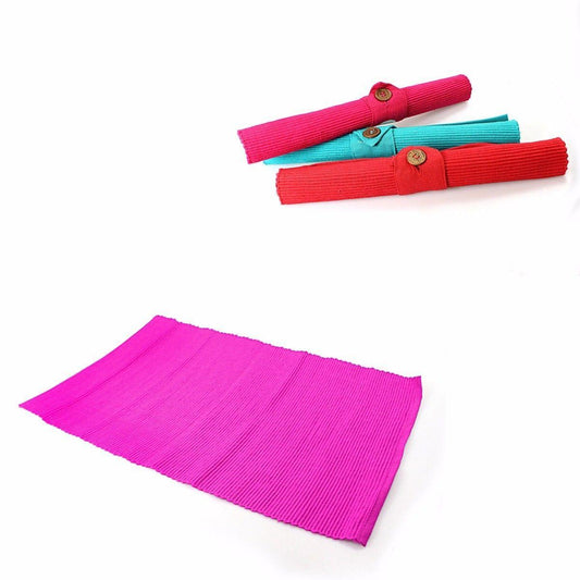 Fabric Kitchen Dining Table Mat / Placemat Assorted Colours 4696