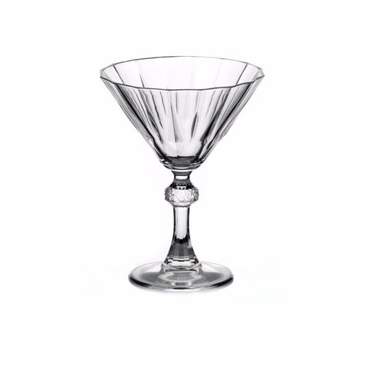 Diamond Martini Glass 238 ml 6 Pieces 4400*99