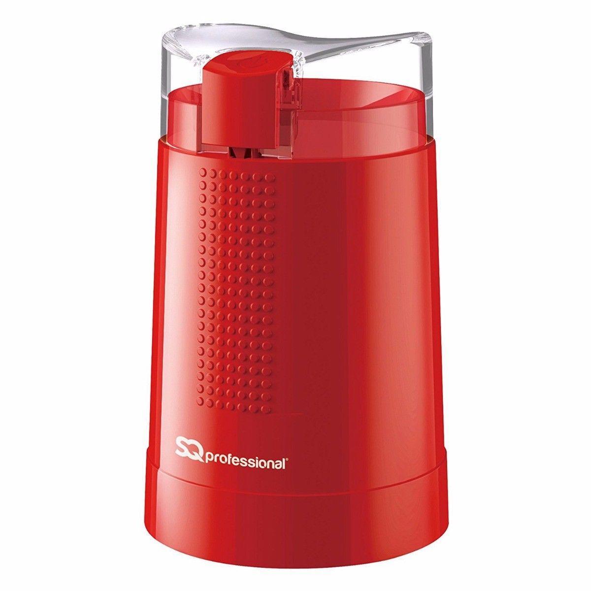 Sq Professional Blitz Coffee Grinder 150W Red